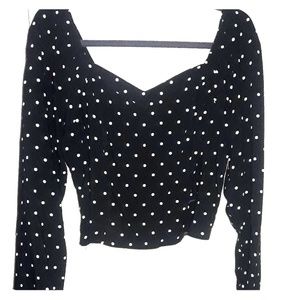 XL Ladies Polka Dot Shirt ~New~